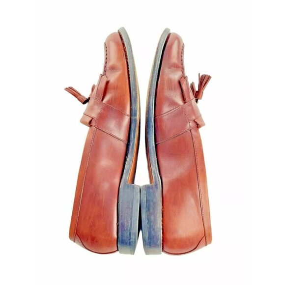 Allen Edmonds Mens Newport Brown‎ Leather Round Toe Slip On Dress Shoes Sz 11.5C - Picture 5 of 8